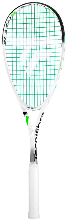 Tecnifibre Squashschläger Slash 120 Power 120g/ausgewogen 2025 weiss - besaitet -